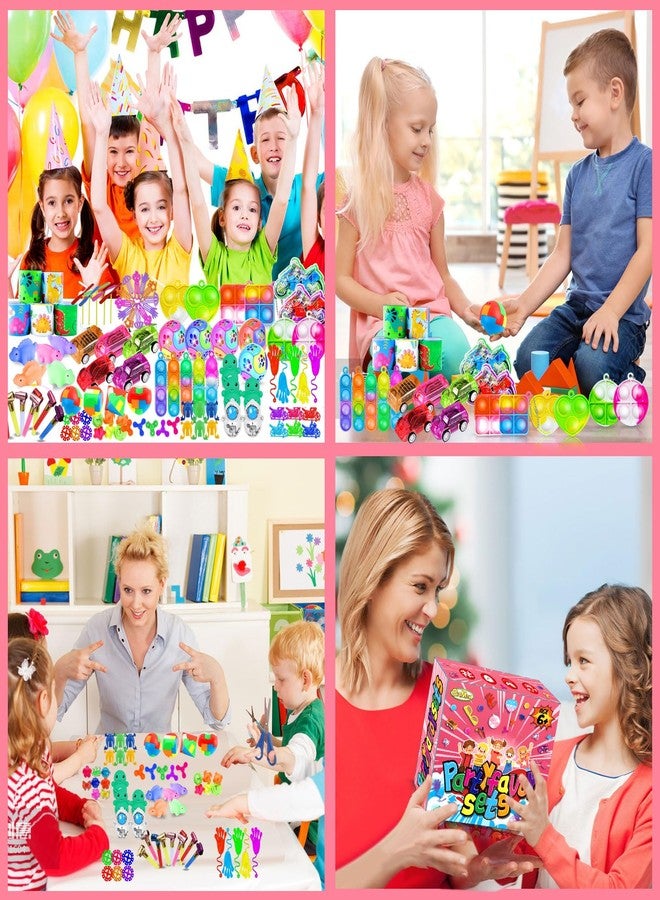 BicMan 150Pcs Party Favors for Kids 3-5 4-8, Fidget Toys Pack, Goodie Bag Stuffers, Carnival Prizes, Treasure Box, Sensory Stress Toy, Prize for Classroom Easter Eggs Fillers - Image 4